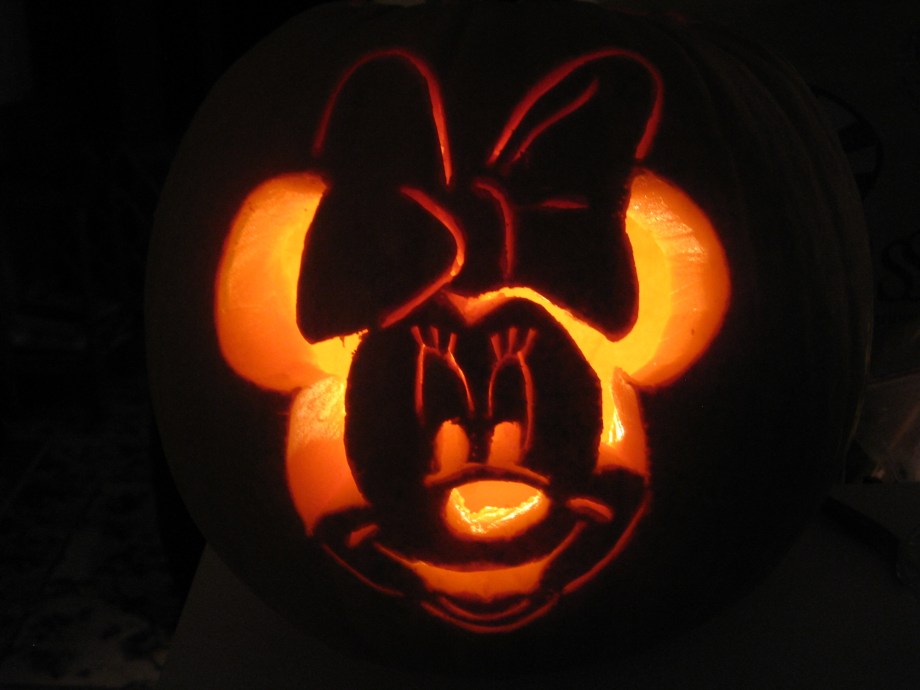 A Collection Of Disney Character Pumpkin Carving Patterns