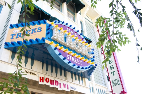 The Main Street Magic Shop at Disneyland has been a popular tenant at 102 East Main Street since 1957. © Disney