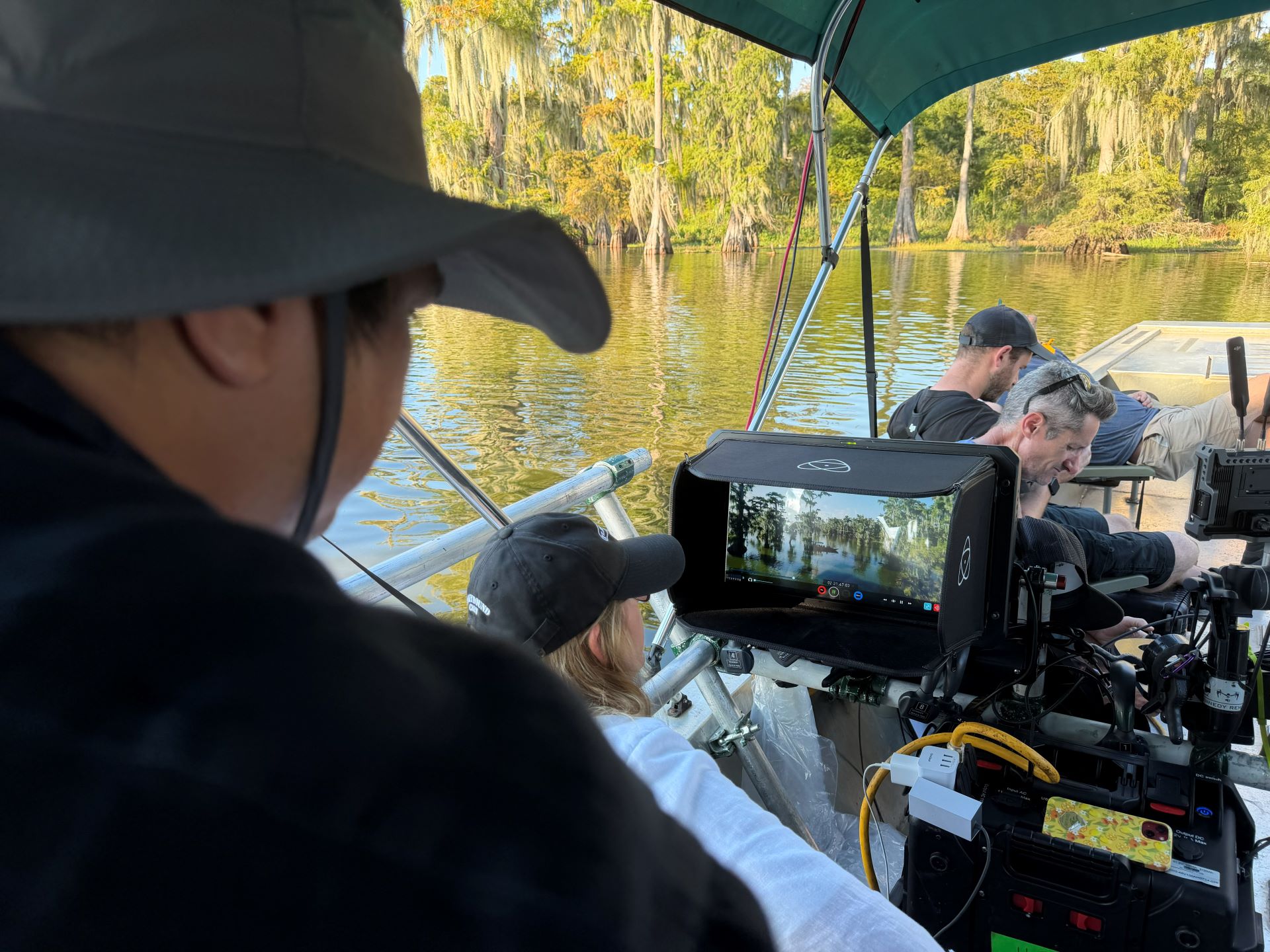 BoatforFilmingSoarinAcrossAmerica | The Main Street Mouse Boat for filming soarin across america