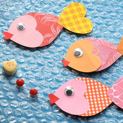 Fish 2024 valentine craft