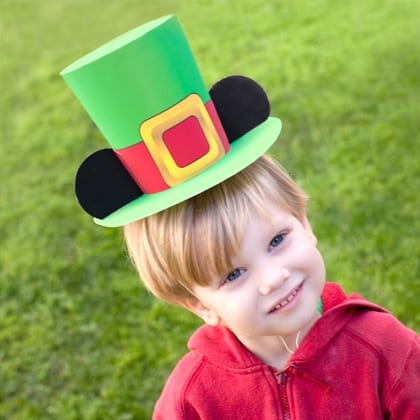 Mickey Mouse St. Patrick's Day Leprechaun Hat 