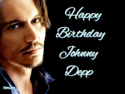 Happy Birthday Captain Jack Sparrow! Johnny Depp Turns 52 Today!