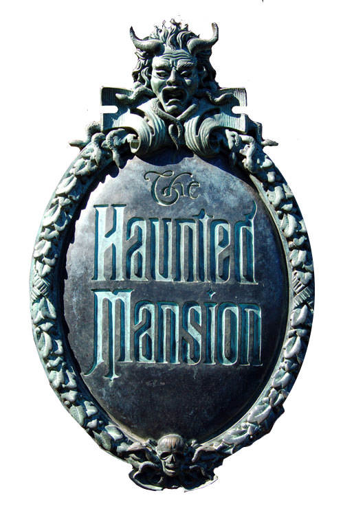 Disney Haunted Mansion Sign 