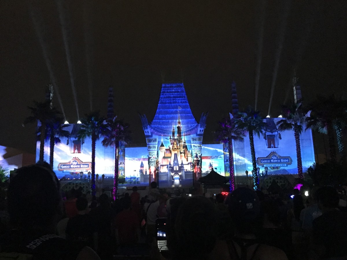 The New "Disney Movie Magic" Projection Show At Hollywood Studios! (video)