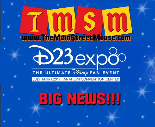 D23 Big News | The Main Street Mouse