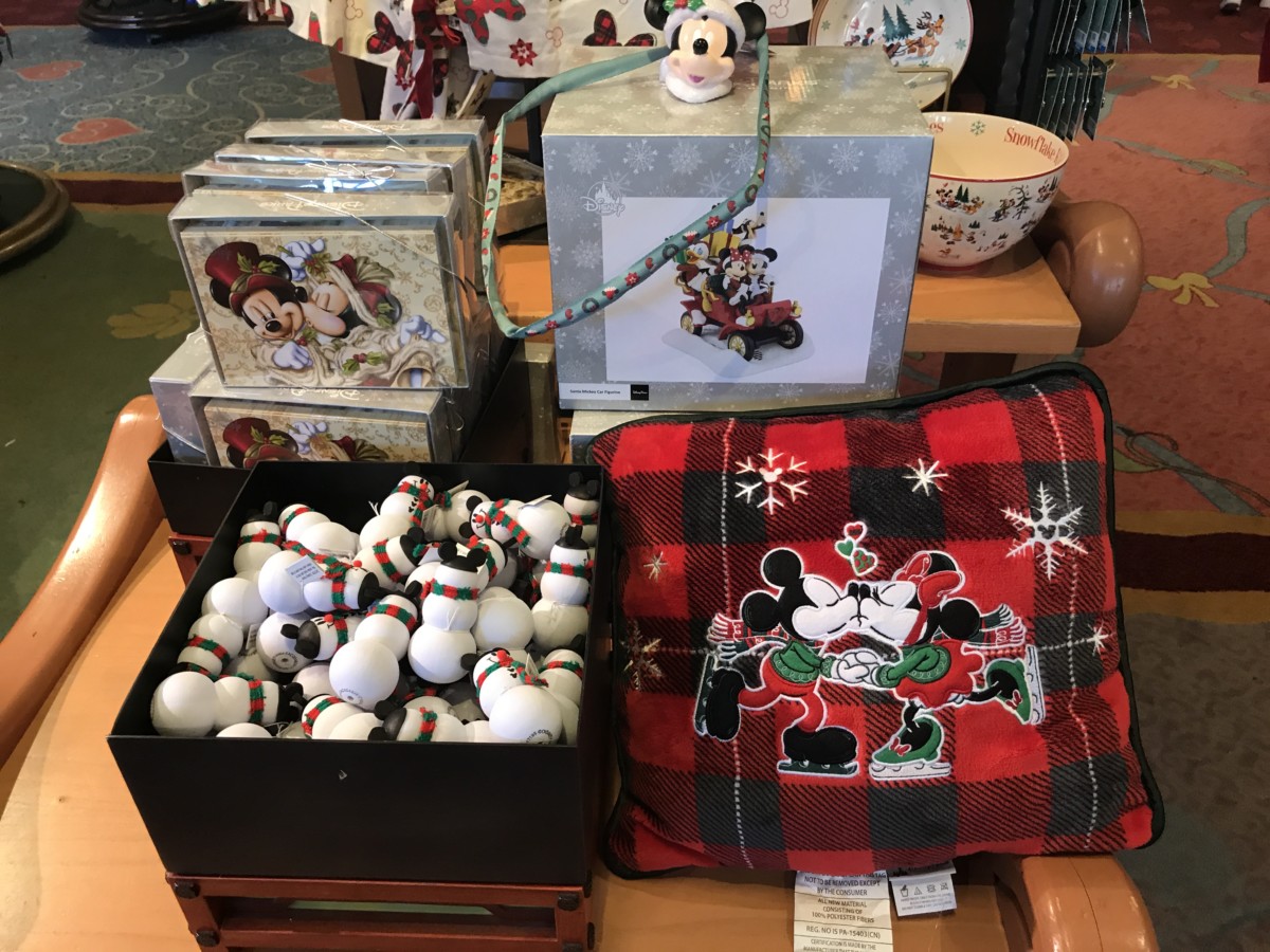 Christmas Merchandise has hit Walt Disney World! Take a Look Below!