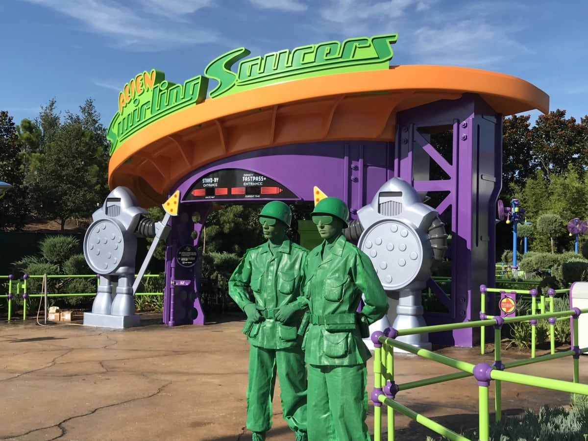 toy story attractions at disney world