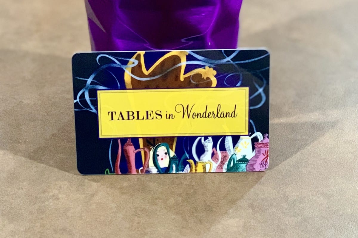 Tables In Wonderland Card The Main Street Mouse