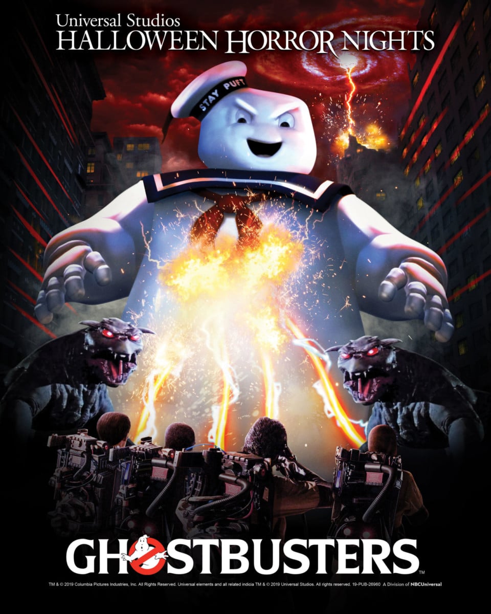 Ghostbusters mazes at Universal Studios Halloween Horror Nights 2019 | The Main Street Mouse