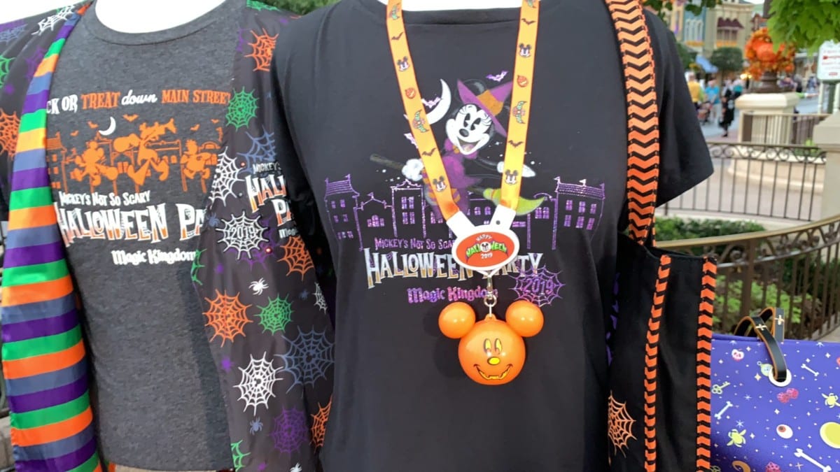 Mickey's Not So Scary Halloween Party Merchandise Overview With Steven
