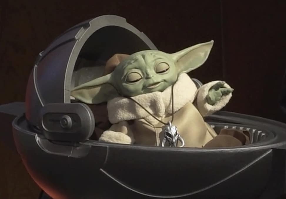 mini yoda animatronic