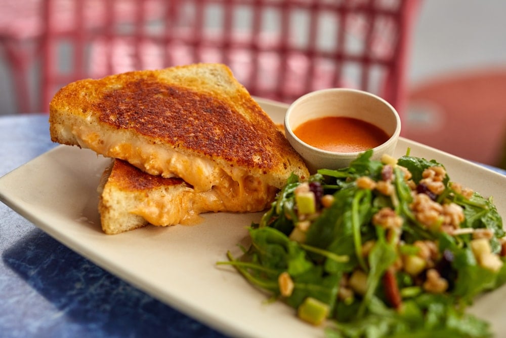 Buffalo Chicken Grilled Cheese Sandwich