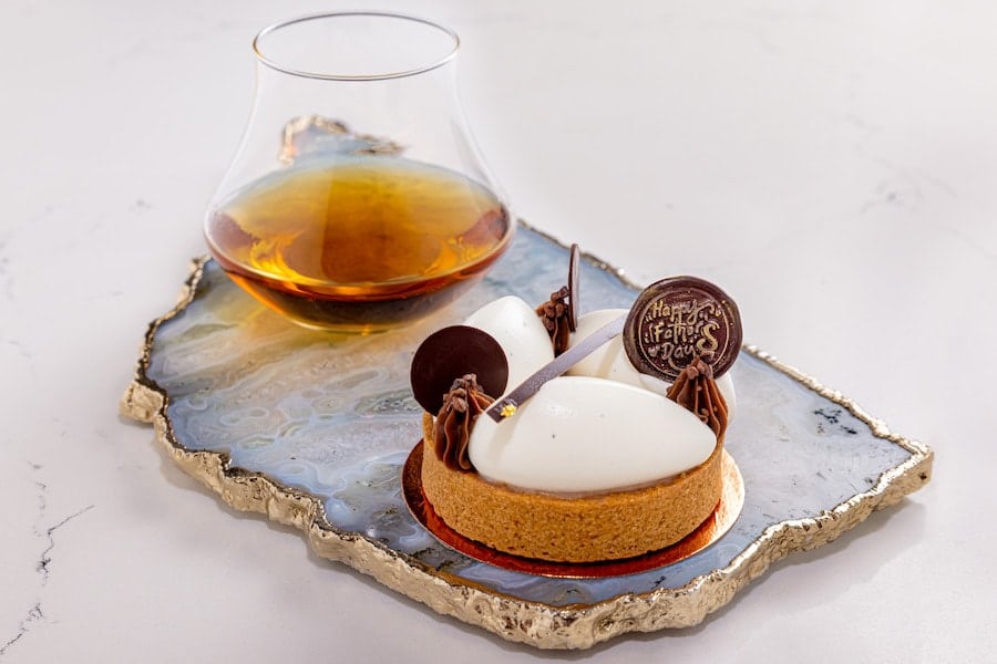 Milk Chocolate Ganache Tart and Bourbon Pairing