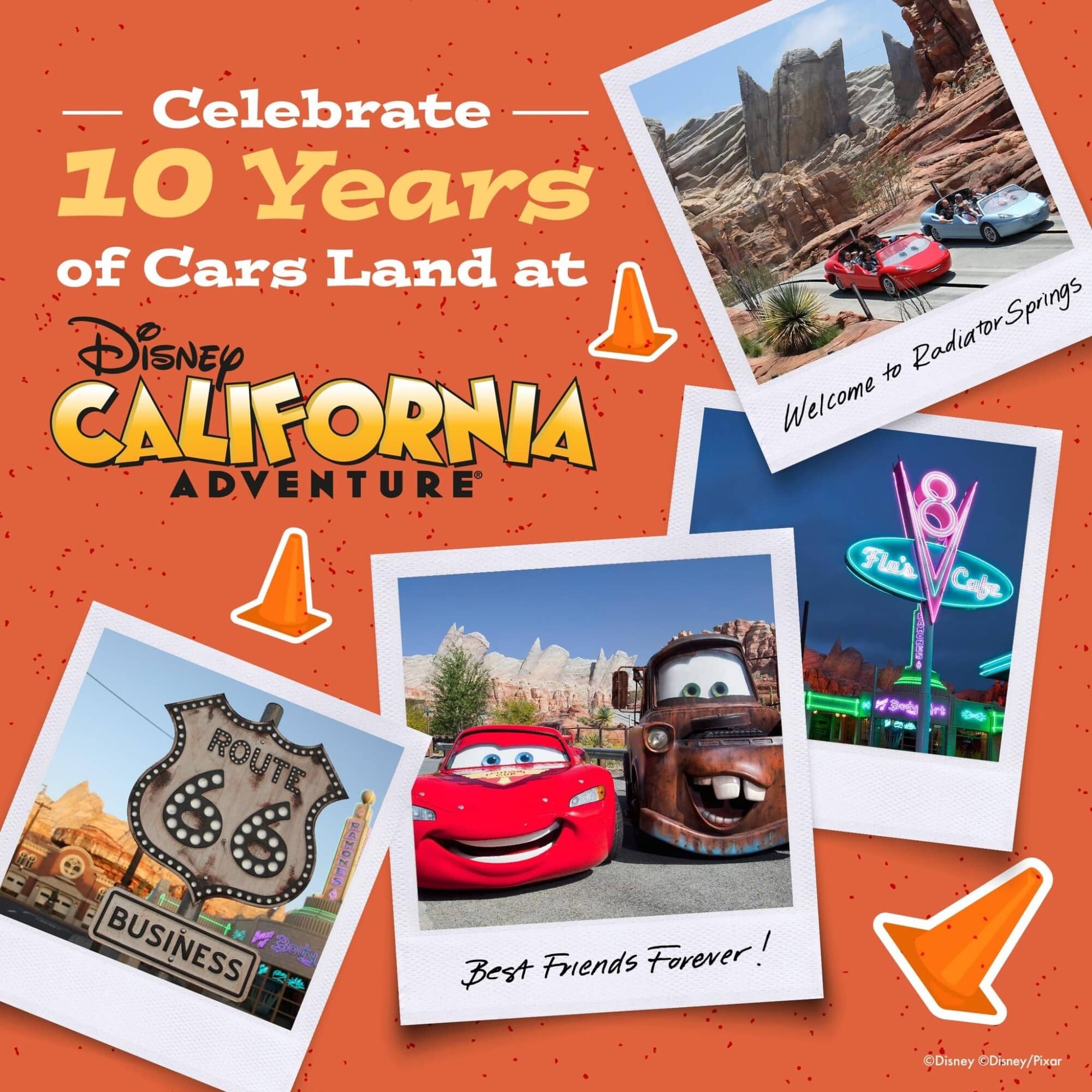 10 Ways to Celebrate Cars Land's 10th Anniversary at Disneyland Resort