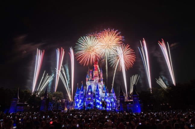 “Disney’s Celebrate America! A Fourth of July Concert in the Sky” over Magic Kingdom Park at Walt Disney World Resort