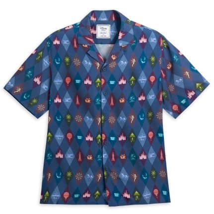 Disneyland Icons Woven Shirt for Adults