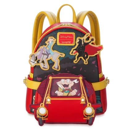 "The Adventures of Ichabod and Mr. Toad" 75th anniversary Loungefly Mini Backpack with Light-Up Belt Bag