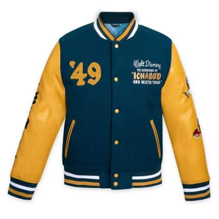 "The Adventures of Ichabod and Mr. Toad" 75th anniversary varsity jacket