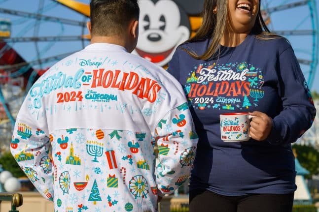 Disney California Adventure Festival of Holidays merchandise collection