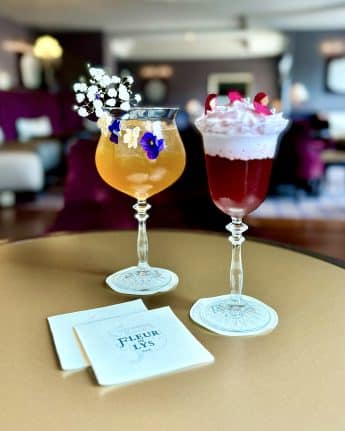 Princess themed drinks at Disneyland Paris