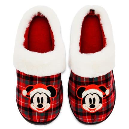 Mickey Mouse Holiday Slippers