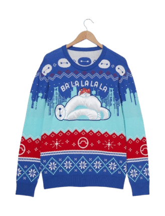 Baymax with Mochi Holiday Sweater