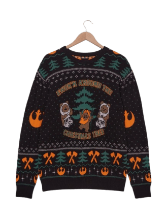  Ewok'n Around the Christmas Tree Sweater