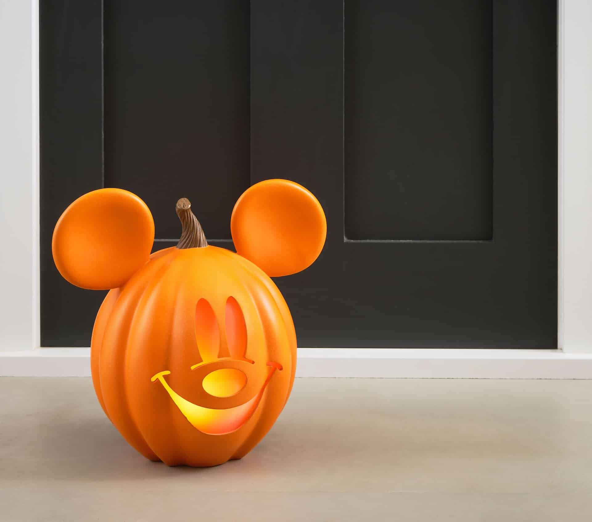 Disney Halloween home decor 2024 - Mickey Mouse Pumpkin Luminary