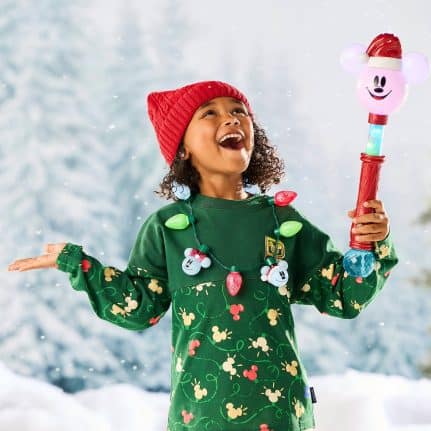 Mickey Mouse Light and Sound Holiday Snow Wand