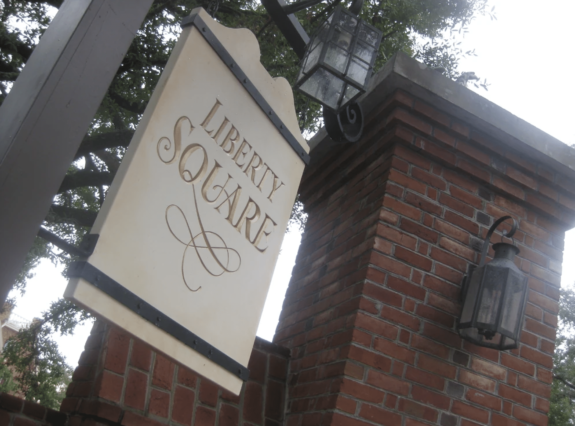Liberty Square Sign