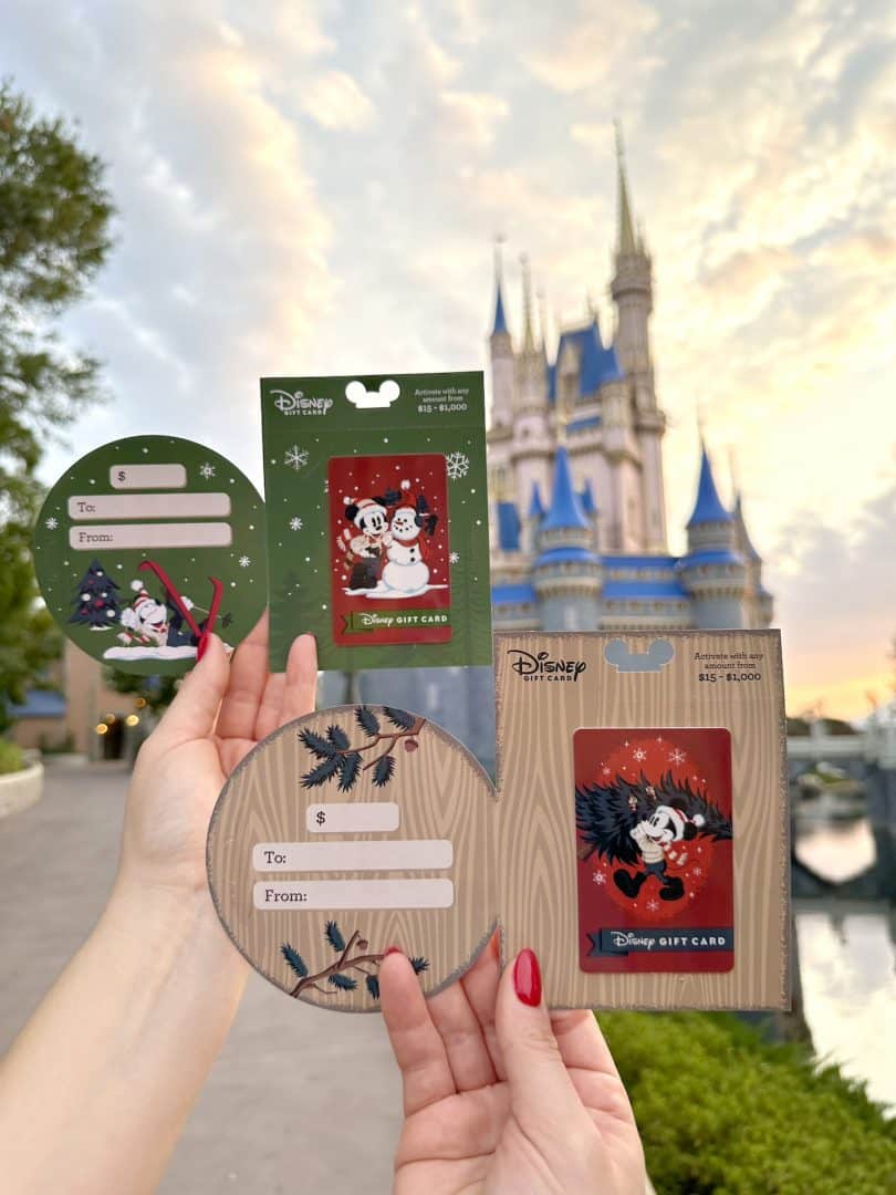 Disney Gift Cards on Carrier