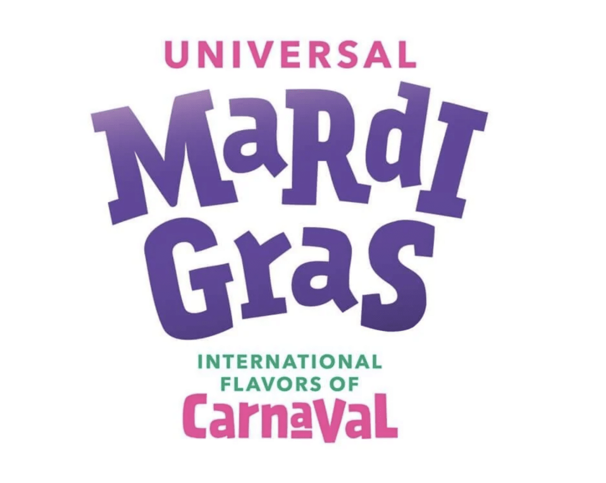 Universal Orlando Mardi Gras Logo