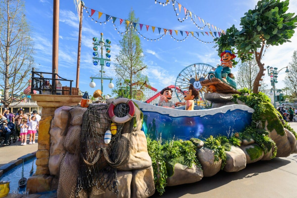 “Better Together: A Pixar Pals Celebration!” Parade at Disney California Adventure Park