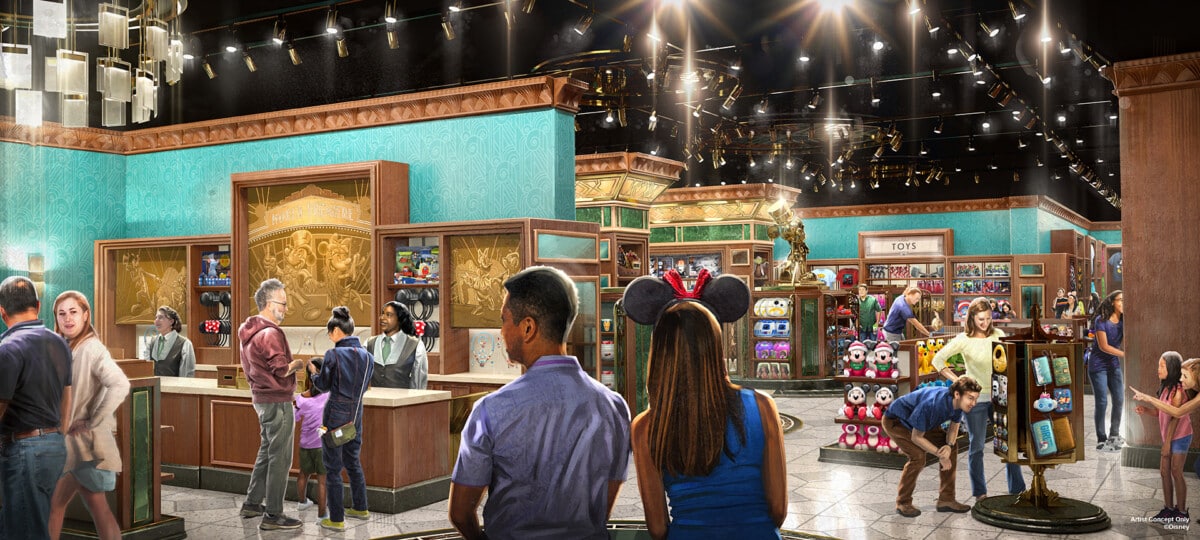 Rendering of Mickey's of Hollywood Boutique