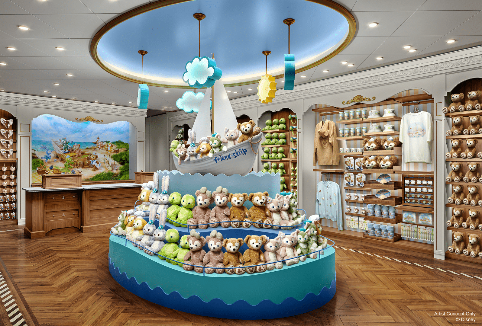 Duffy and Friends Shop, Disney Adventure