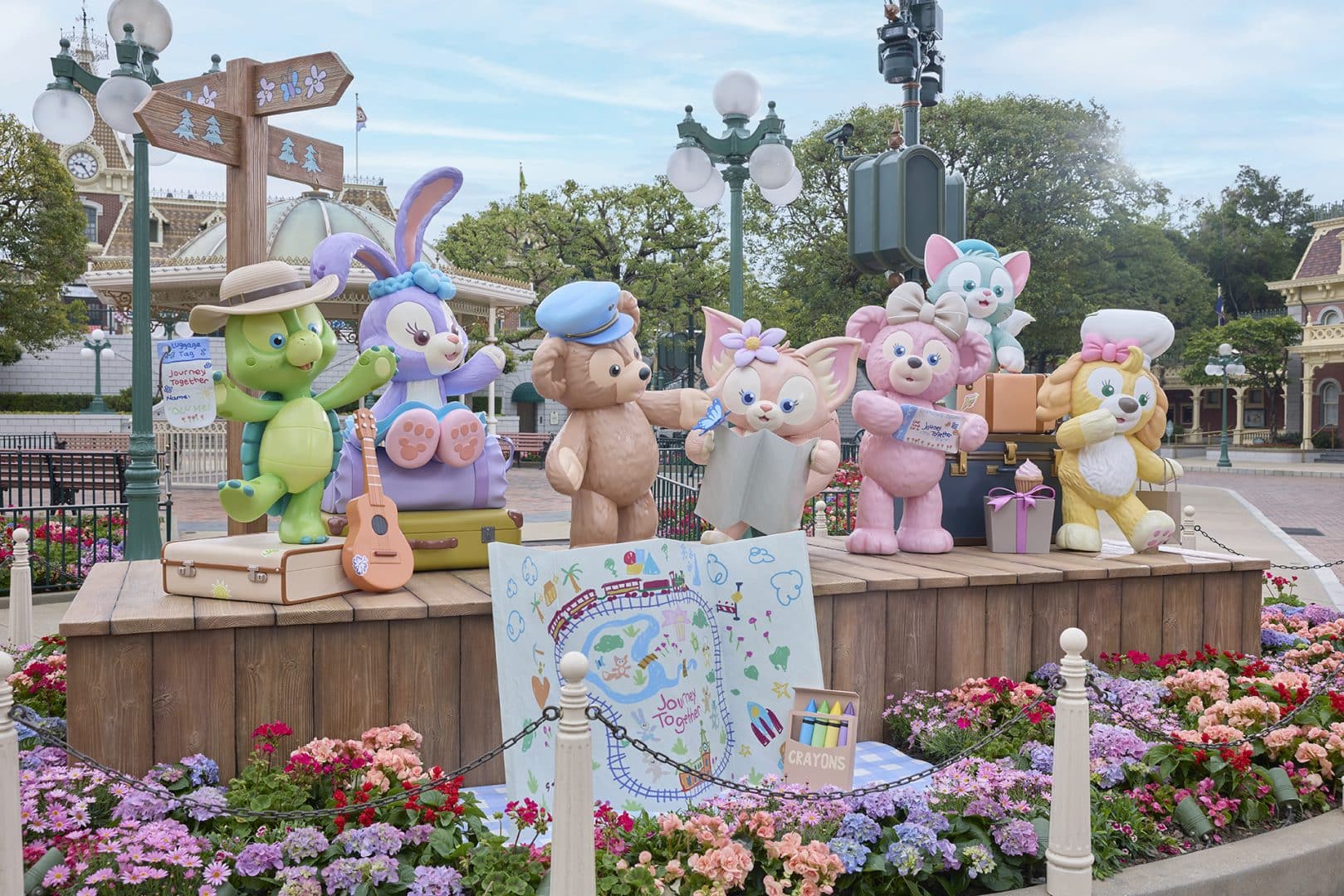 Decor, “Duffy and Friends Play Days” at Hong Kong Disneyland Resort