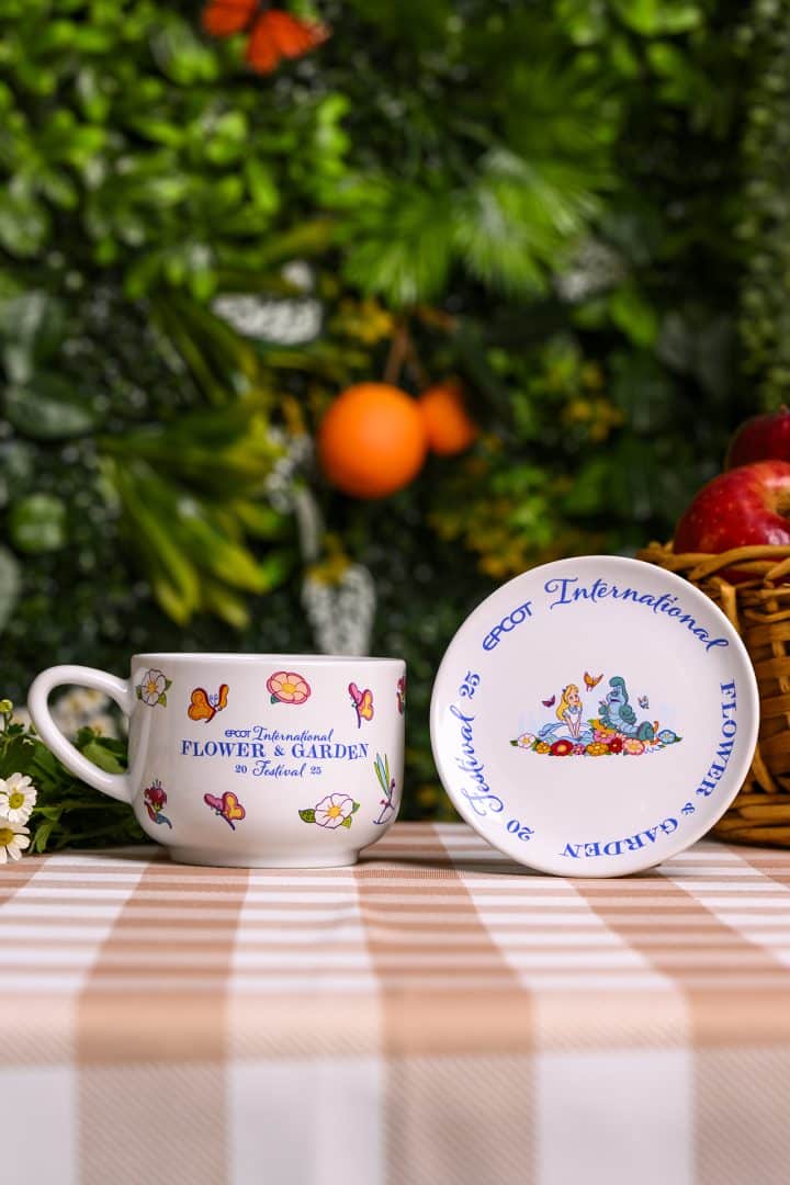 Alice in Wonderland teacup set, EPCOT International Flower & Garden Festival