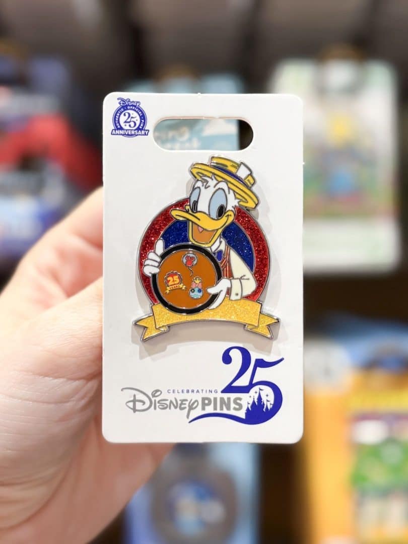 Disney Pin Trading Celebrates 25th Anniversary - Donald Pin