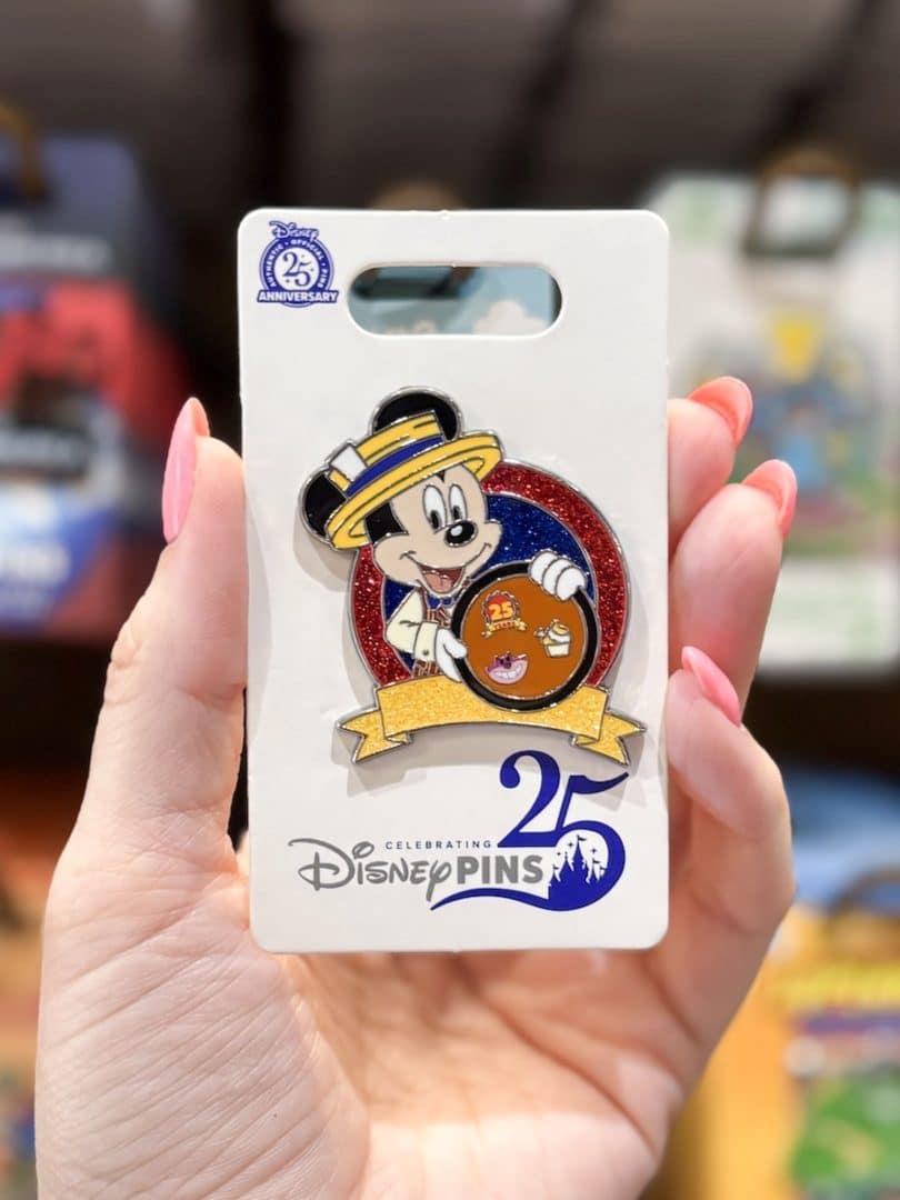 Disney Pin Trading Celebrates 25th Anniversary - Mickey Pin