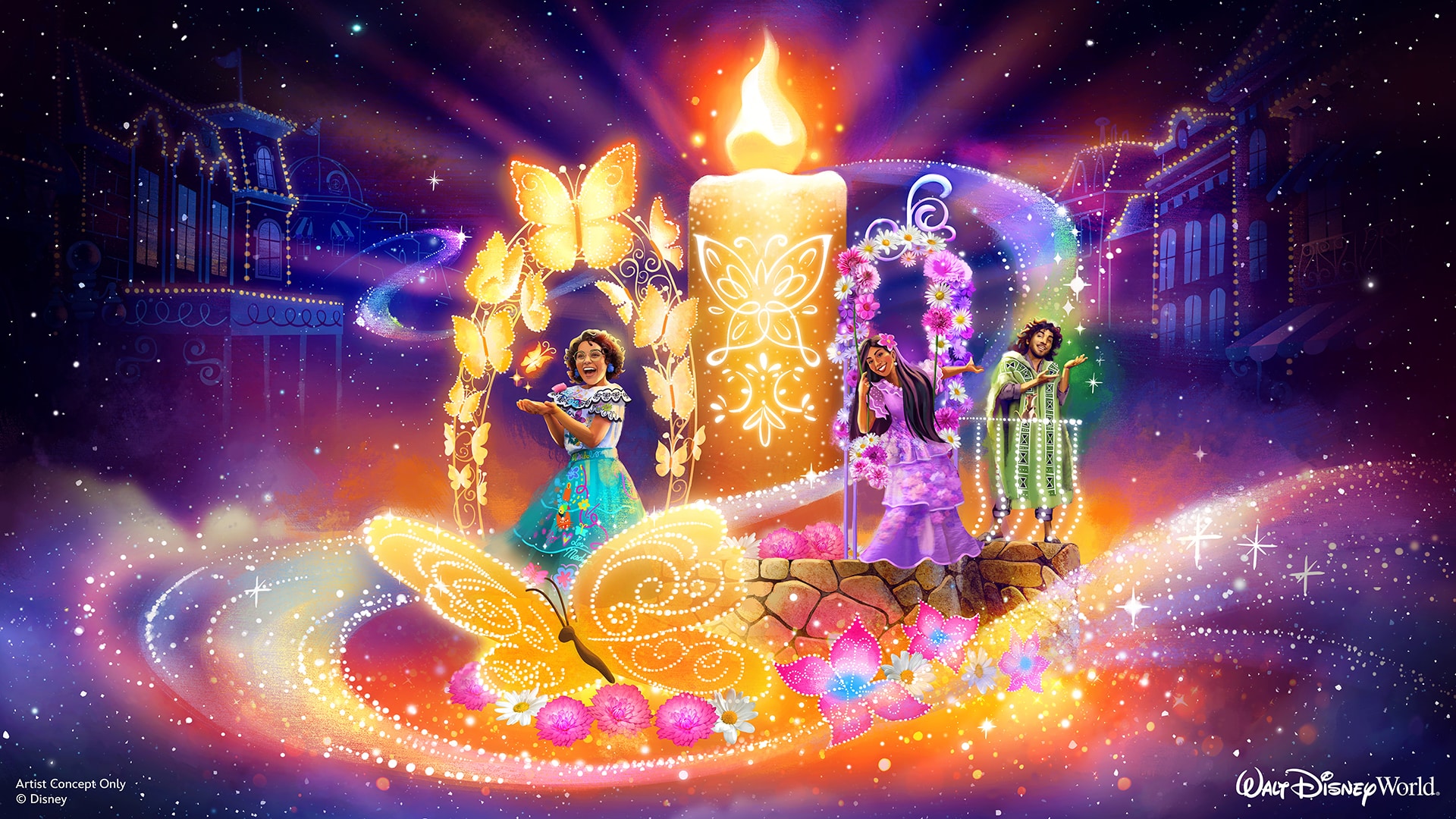 "Disney Starlight" Encanto Float, Walt Disney World (Concept Art)