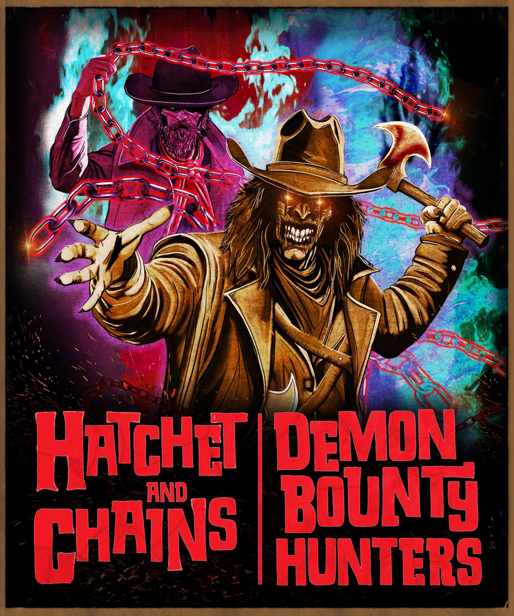 Hatchet and Chains Demon Bounty Hunters