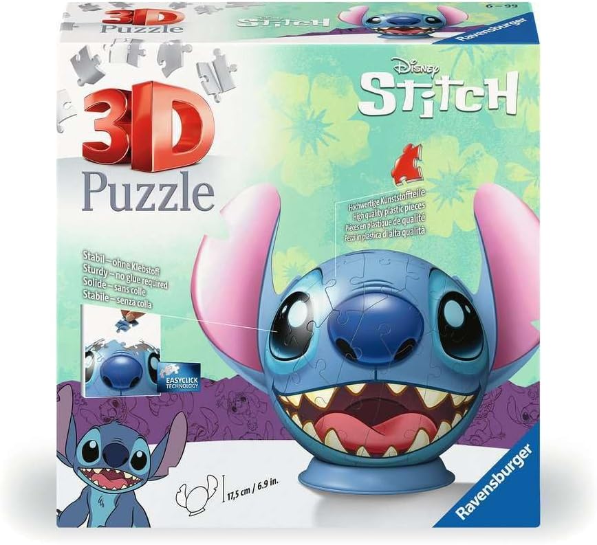 Stitch Puzzel Ball | The Main Street Mouse Stitch Puzzel Ball