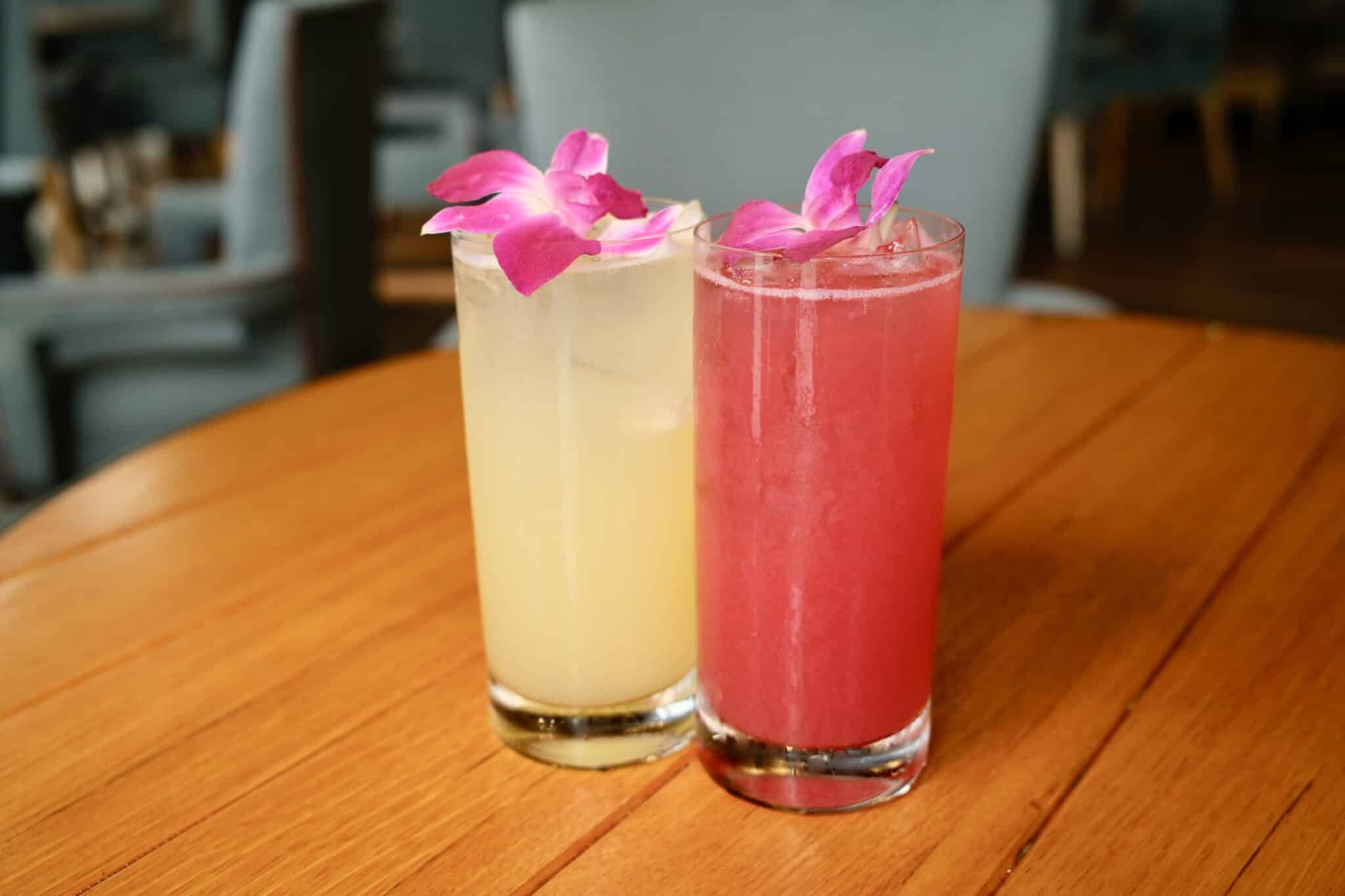 Loews Sapphire Falls Resort Citrus Sparkler and Blackberry Fizz