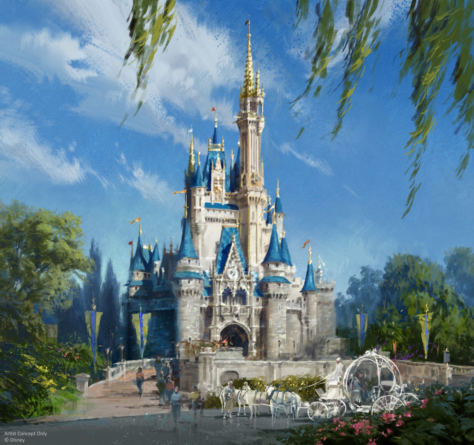 New Color Palette Announced for Cinderella Castle | The Main Street Mouse New Color Palette Announced for Cinderella Castle