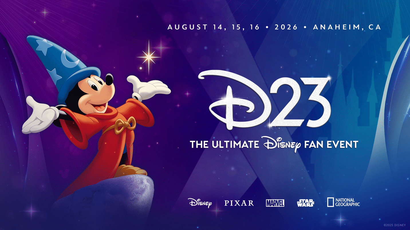 Dates Announced for D23 the Ultimate Disney Fan Event 2026