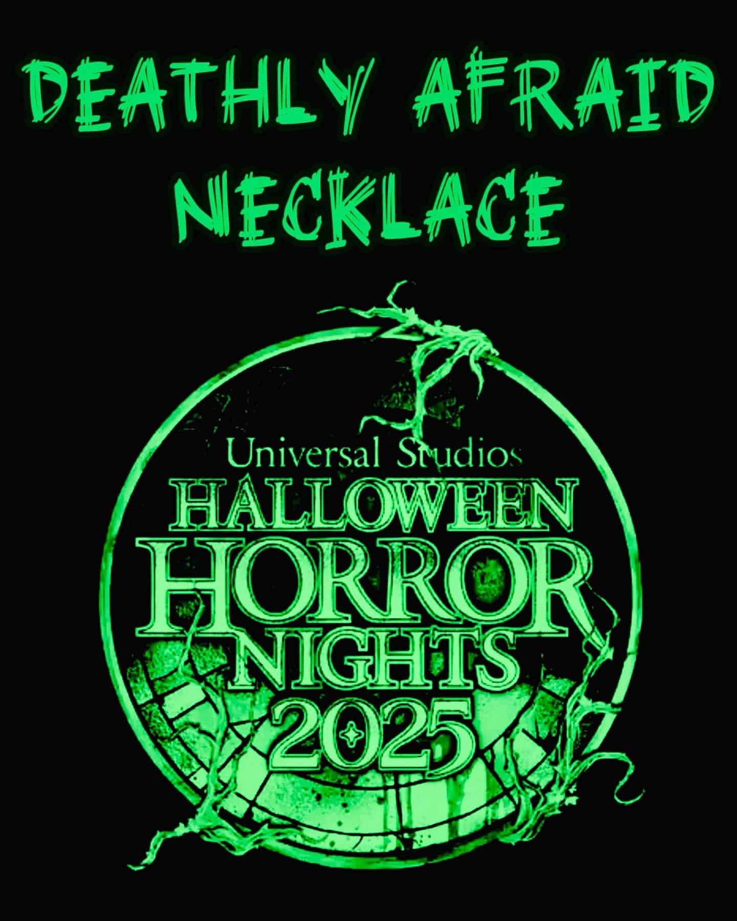 Deathly Afraid Necklace Hhn