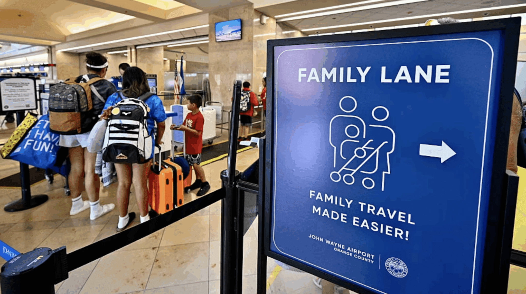 Tsa Launches families on the Fly Lanes at Orlando