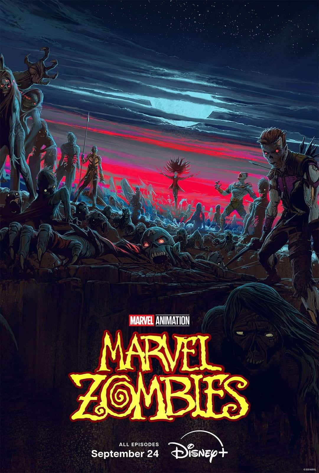 Marvel Zombies Debuts on Disney+ September 24th
