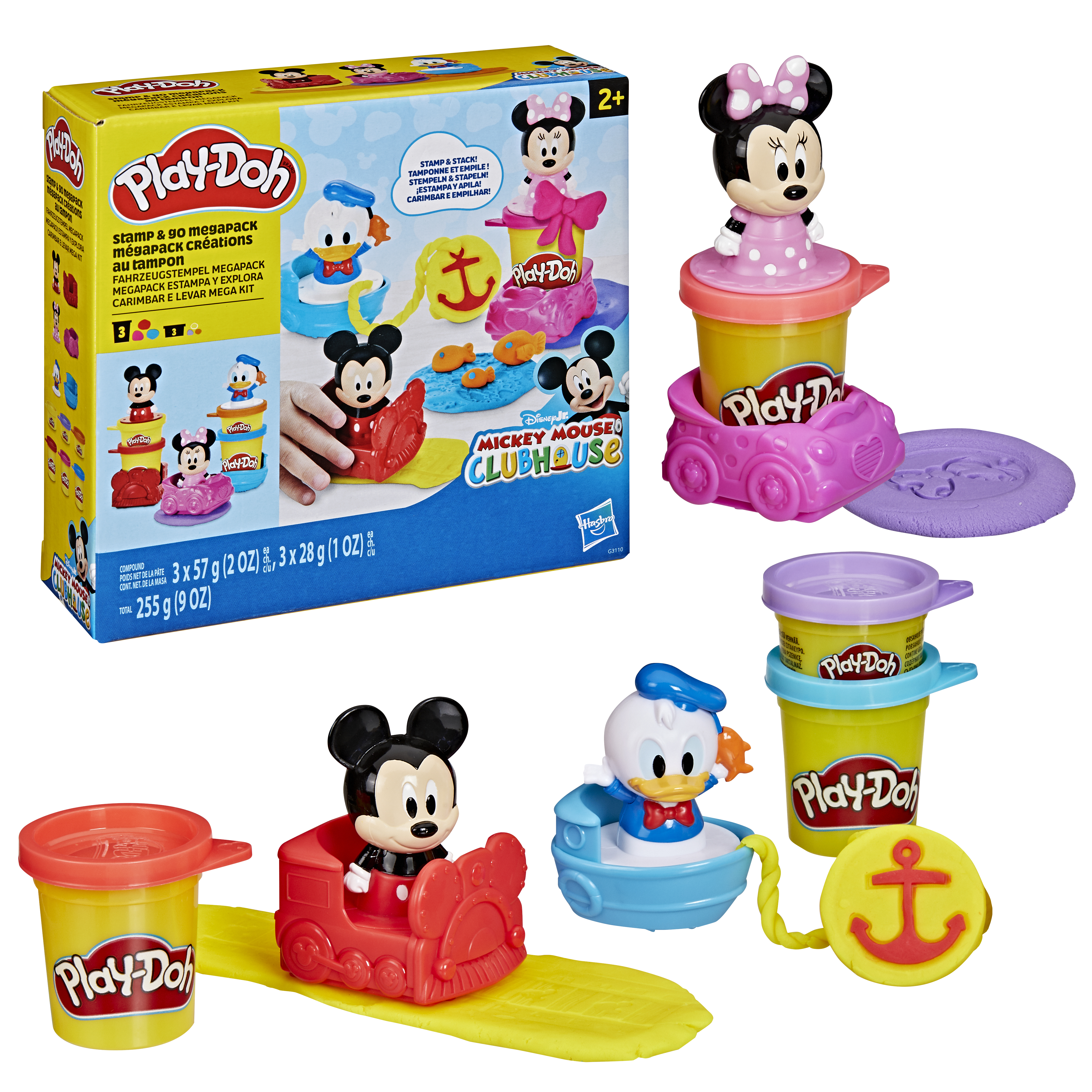 Play doh Disney Jr Stamp Go Megapack