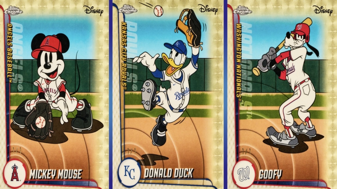 Disney Mlb Cards